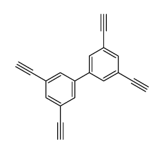 1-(3,5-diethynylphenyl)-3,5-diethynylbenzene结构式