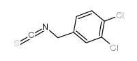 3,4-二氯苯甲基异硫氰酸酯结构式