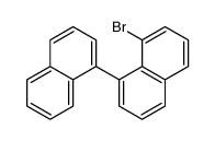 1-bromo-8-naphthalen-1-ylnaphthalene结构式