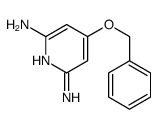4-phenylmethoxypyridine-2,6-diamine结构式