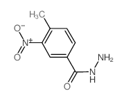 4-甲基-3-硝基苯并肼结构式