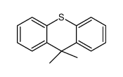 9,9-dimethylthioxanthene结构式