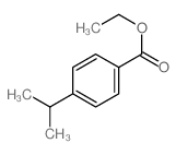 ethyl 4-propan-2-ylbenzoate结构式