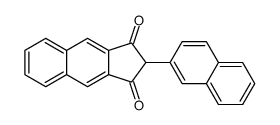 2-naphthalen-2-ylcyclopenta[b]naphthalene-1,3-dione结构式