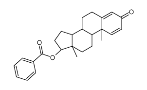 17β-Benzoyloxy-androsta-1,4-dien-3-one结构式