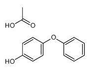 acetic acid,4-phenoxyphenol结构式