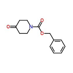 1-Cbz-4-哌啶酮结构式