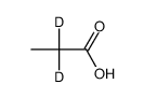 氘代丙酸-2,2-d2结构式