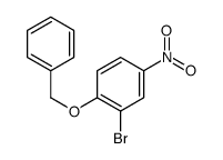 1-(苄氧基)-2-溴-4-硝基苯结构式