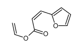 ethenyl 3-(furan-2-yl)prop-2-enoate结构式