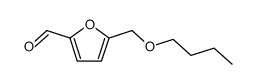 5-(butoxymethyl)furfural结构式