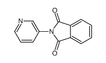 2-pyridin-3-ylisoindole-1,3-dione结构式
