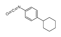 1-环己基-4-异氰酰基苯结构式