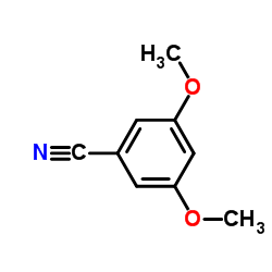 3,5-二甲氧基苯腈结构式