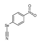 Selenocyanic acid 4-nitrophenyl ester结构式