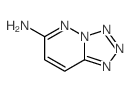 1,2,7,8,9-pentazabicyclo[4.3.0]nona-2,4,6,8-tetraen-3-amine结构式