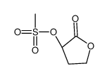 [(3R)-2-oxooxolan-3-yl] methanesulfonate结构式