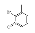 2-溴-3-甲基吡啶氮氧化物结构式