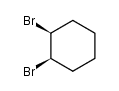 1α,2α-Dibromocyclohexane结构式