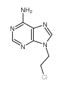 9H-Purin-6-amine,9-(2-chloroethyl)-结构式