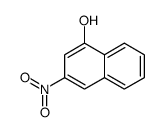 3-硝基-1-萘酚结构式