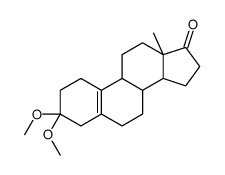 3,3-二甲氧基雌甾-5(10)-烯-17-酮结构式