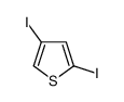 2,4-diiodothiophene结构式