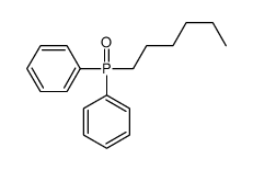 HEXYLDIPHENYLPHOSPHINE OXIDE结构式