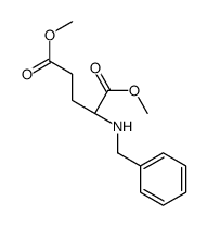 dimethyl (2S)-2-(benzylamino)pentanedioate结构式