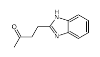 4-(1H-苯并[d]咪唑-2-基)-2-丁酮结构式