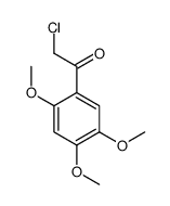 2-CHLORO-1-(2,4,5-TRIMETHOXY-PHENYL)-ETHANONE结构式