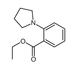 ethyl 2-pyrrolidin-1-ylbenzoate结构式