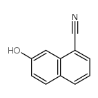 7-HYDROXY-1-NAPHTHONITRILE结构式