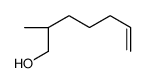 (2S)-2-methylhept-6-en-1-ol结构式