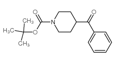 4-亚苄基-哌啶-1-羧酸叔丁酯结构式