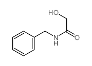 N-苄基-2-羟基乙酰胺结构式