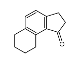 6,7,8,9-Tetrahydrobenzo[e]indan-1-on结构式
