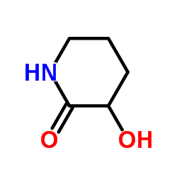 3-羟基-2-哌啶酮结构式
