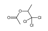 Acetic acid 1-methyl-2,2,2-trichloroethyl ester结构式