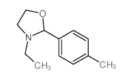 3-ethyl-2-(4-methylphenyl)oxazolidine结构式