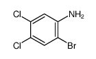 2-bromo-4,5-dichloroaniline结构式