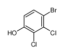 4-Bromo-2,3-dichlorophenol结构式