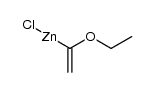 1-ethoxyvinylzinc chloride结构式