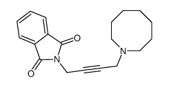 2-[4-(azocan-1-yl)but-2-ynyl]isoindole-1,3-dione结构式