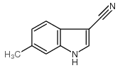 3-氰期-6-甲基吲哚结构式