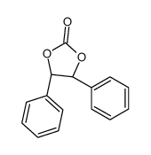(4S,5R)-4,5-Diphenyl-1,3-dioxolane-2-one结构式