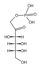 Fructose-1-phosphate结构式