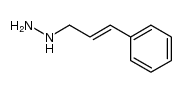 3-phenyl-(E)-2-propenylhydrazine结构式