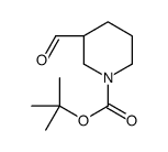 (R)-1-BOC-3-哌啶甲醛结构式