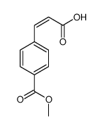 1-Methyl 4-(2-carboxyvinyl)benzoate结构式